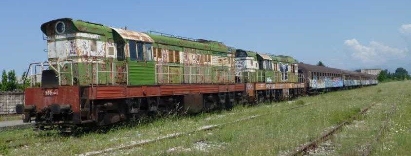 Die albanische Eisenbahn