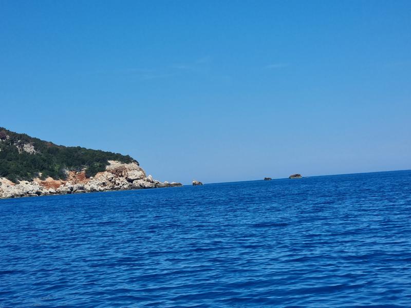 Böötchenfahrt vor Kefalonia