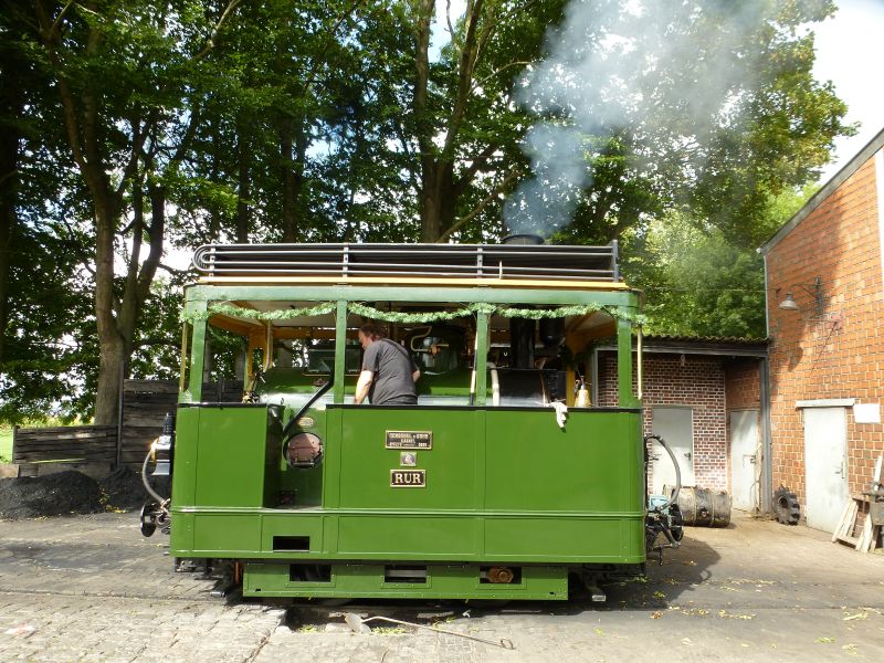 Nach 50 Jahren wieder unter Dampf Die Lok&nbsp;Rur