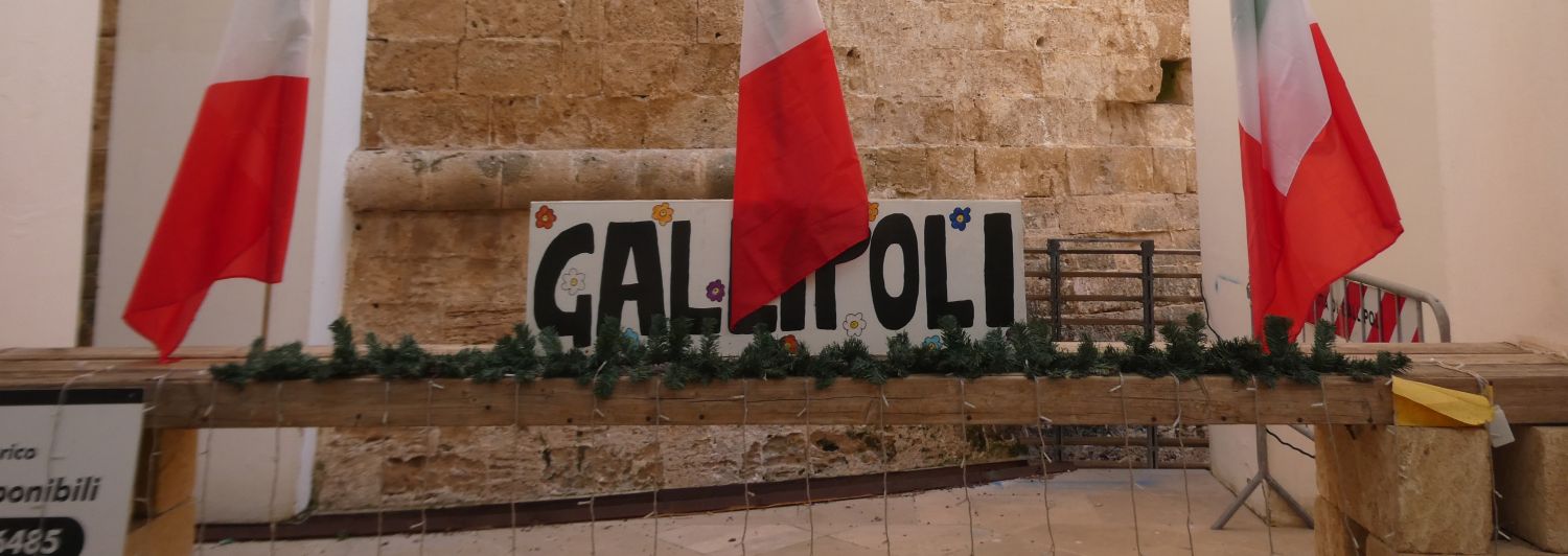 Durch die Altstadt von Gallipoli